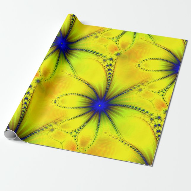 Sunny Daze Wrapping Paper (Unrolled)