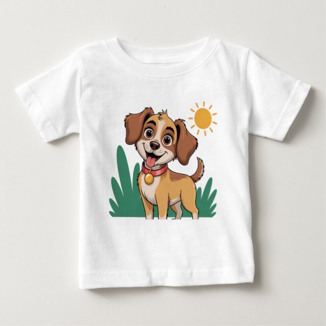 Sunny Dog – a T-shirt full of smiles (Front)