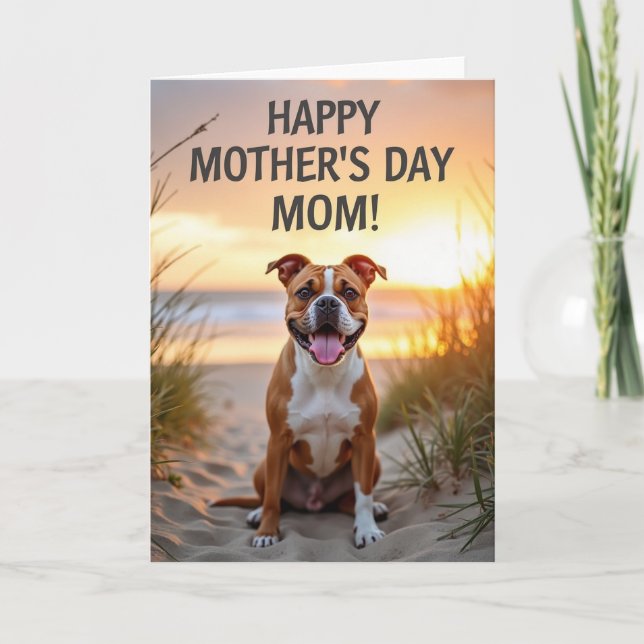 Sunny Dog Mothers Day Card (Front)