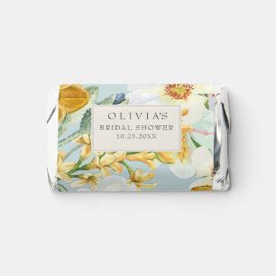 Sunny elegance Garden flowers Spring Bridal Shower Hershey's Miniatures