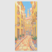 Sunny European Street Cozy Architecture (Front)