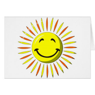 Sunny Face Cards