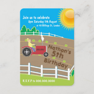 Sunny Farm Invitation