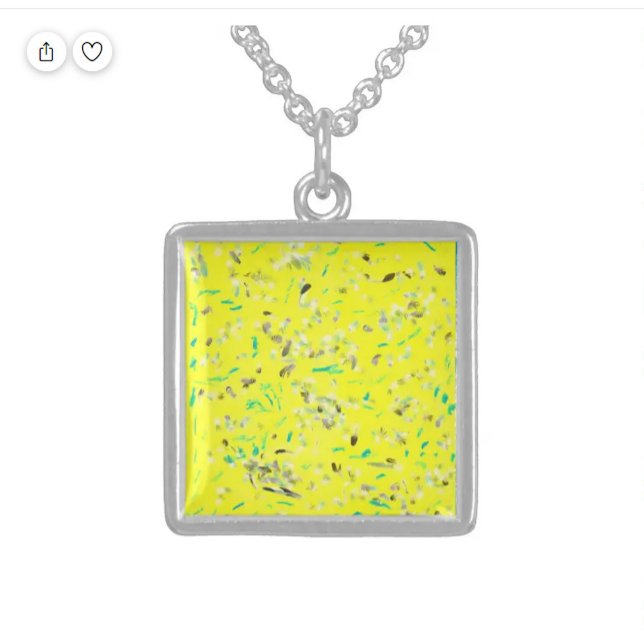 Sunny Flight  Sterling Silver Necklace (Creator Uploaded)