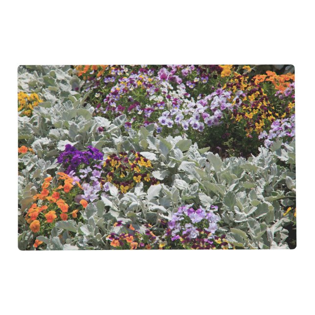 Sunny Flower Garden Placemat (Front)