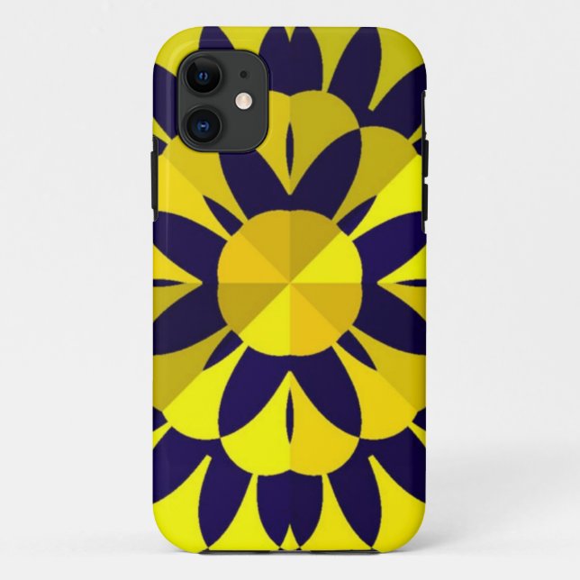 Sunny Fractal Art Case-Mate iPhone Case (Back)
