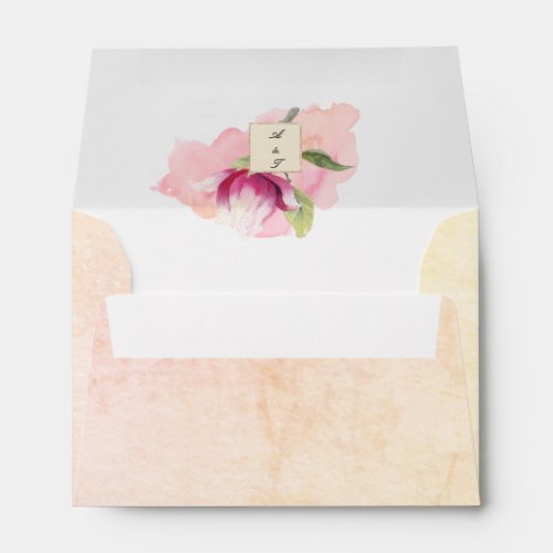 Sunny Freesia Invitation Envelopes