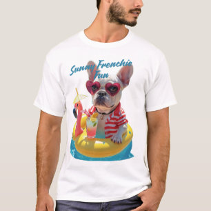 Sunny Frenchie Fun T-Shirt