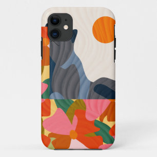Sunny Garden Cat iPhone 11 Case