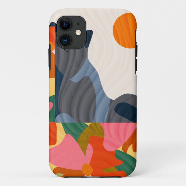 Sunny Garden Cat Case-Mate iPhone Case (Back)