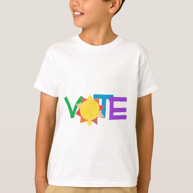 Sunny GOTV Vote Shirt  (Front)