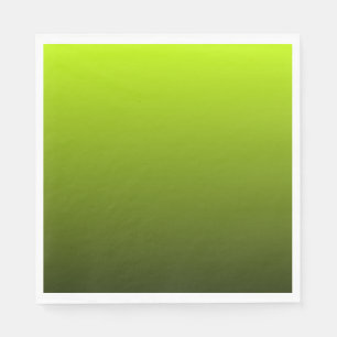 Sunny Green Forest Green Warm Colors Napkins