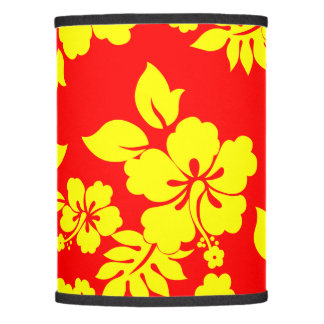Sunny Hawaiian Pattern Lamp Shade