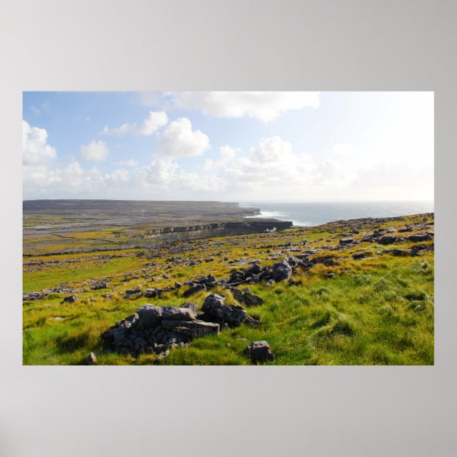 Sunny Hillside Poster (Front)