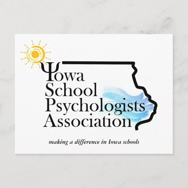 Sunny ISPA Logo Postcards (Front)
