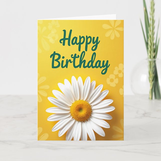 Sunny Joy Birthday Card (Front)