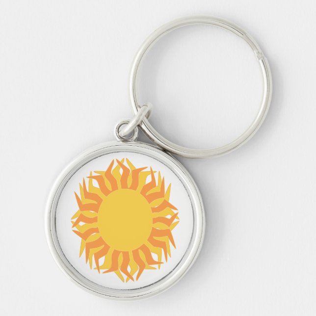 Sunny Keychain (Front)