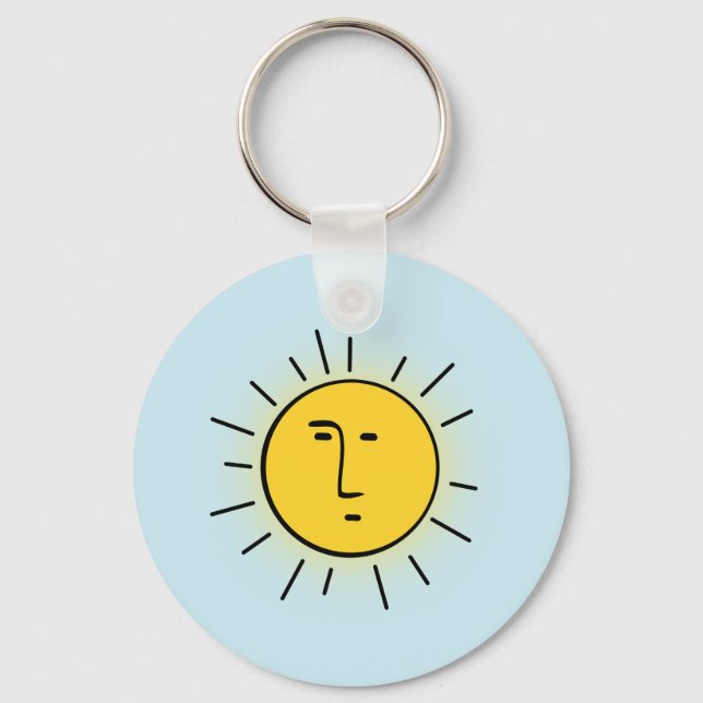 Sunny Keychain (Front)