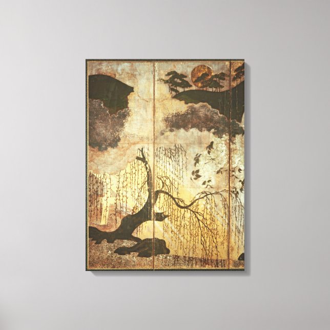 Sunny Landscape Canvas Print (Front)