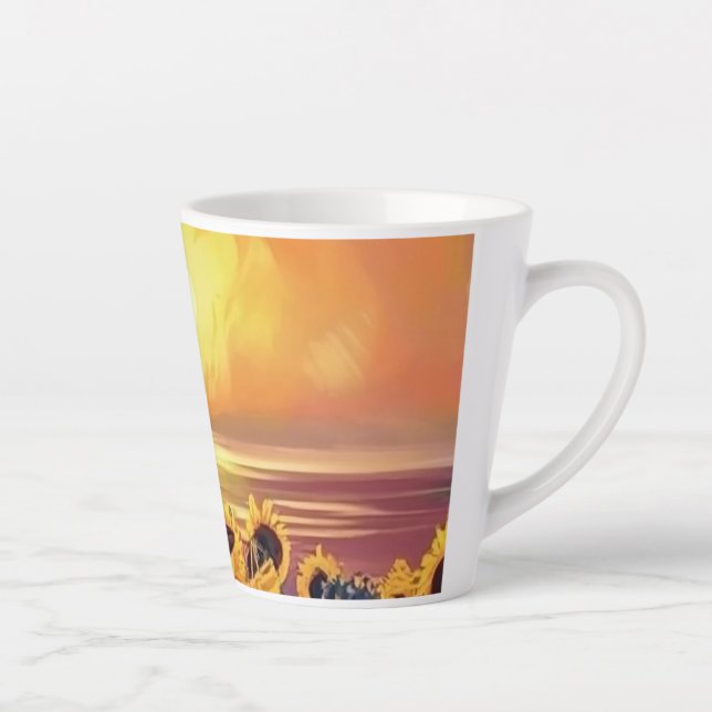 Sunny Latte Mug (Right)