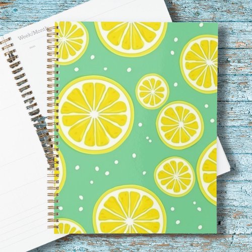 Sunny Lemon Slice Pattern Planner