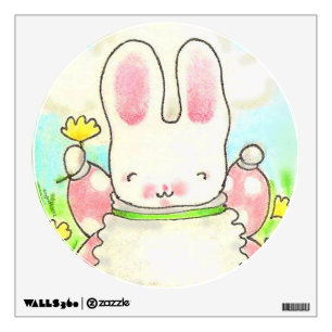 Sunny Little Bunny Wall Decal