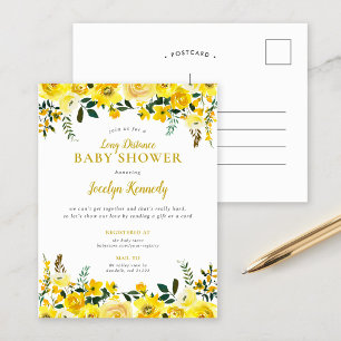 Sunny Meadow Long Distance Baby Shower Invitation