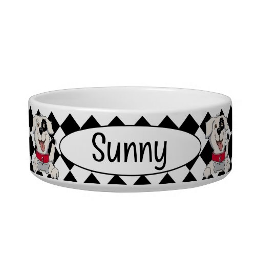 Sunny _ Medium Dog Bowl