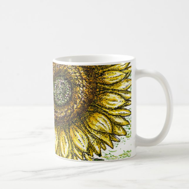 sunny morning coffee mug (Right)