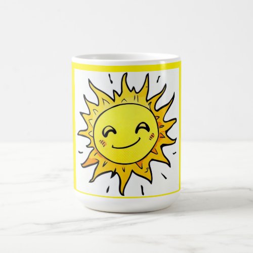 Sunny morning coffee mug coffee mug