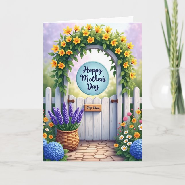 Sunny Mothers Day Arch Card (Front)