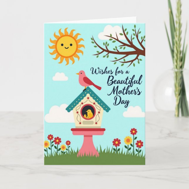 Sunny Mothers Day Image Card (Front)