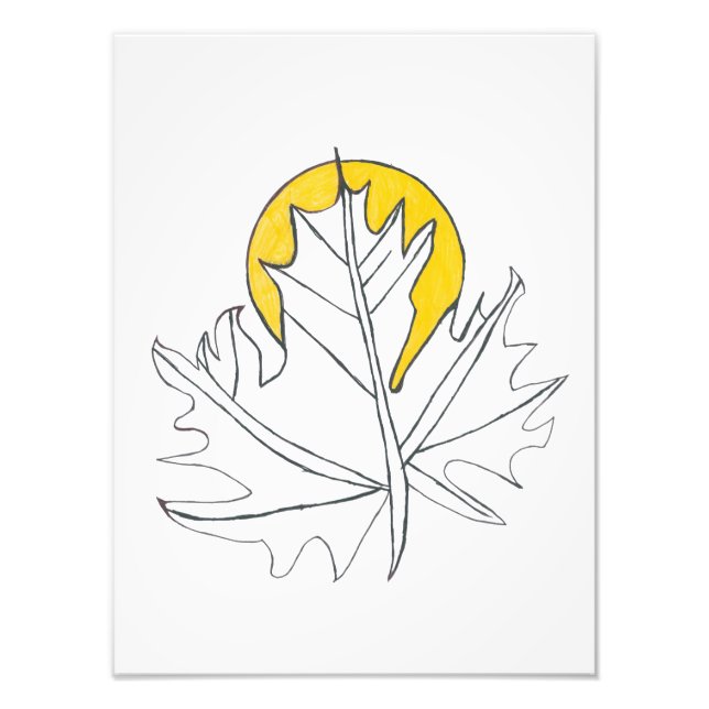 Sunny Oak Print (Front)