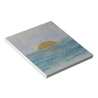 Sunny Ocean Watercolor Notepad