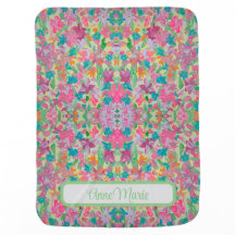 Sunny Pastel Baby Blanket