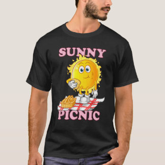 Sunny Picnic Picnic Outdoor Meal T-Shirt