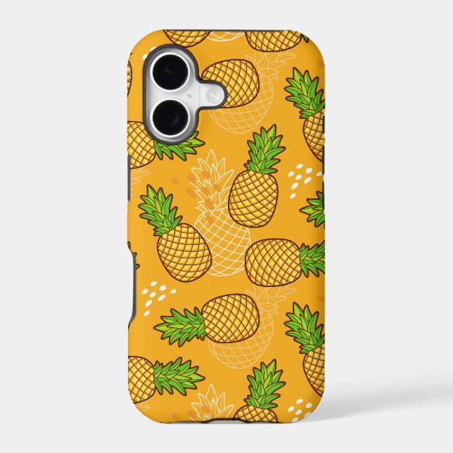 Sunny Pineapple Punch Case-Mate iPhone Case (Back)
