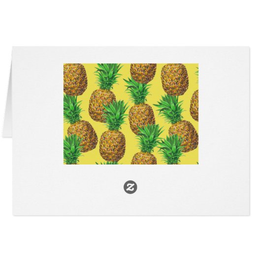 Sunny pineapples (Back Horizontal)
