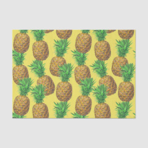 Sunny pineapples tissue paper