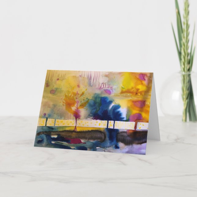 sunny print card (Front)