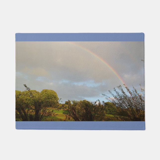 Sunny Rainbow Doormat (Front)