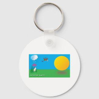 Sunny-Rainy Day Keychain
