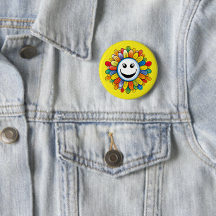 Sunny Ray Flower Button
