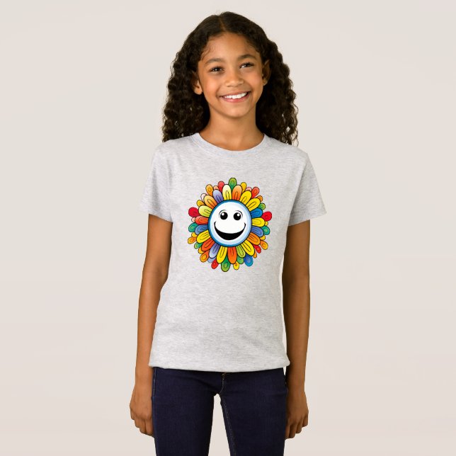 Sunny Ray Flower T-Shirt (Front Full)
