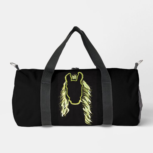 Sunny Reflections of a Horse Duffle Bag (Front)