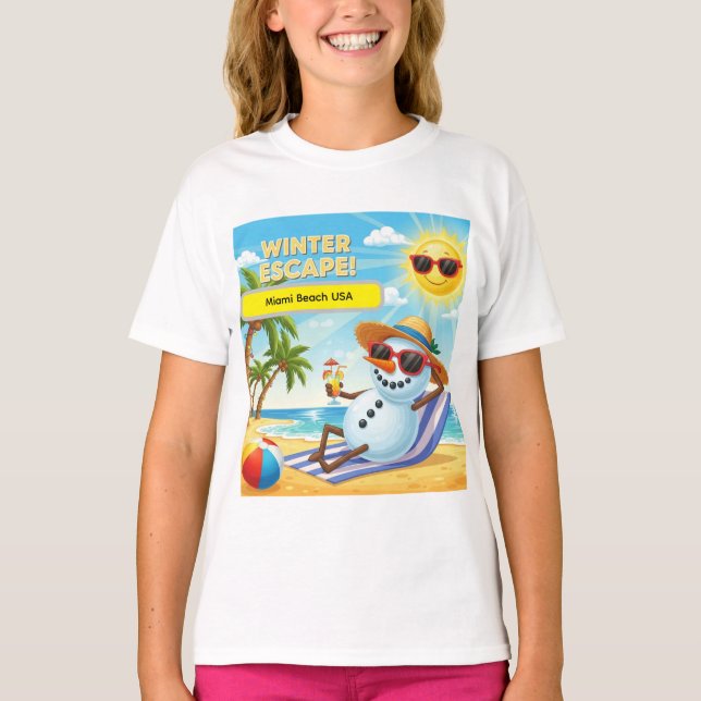 Sunny Sands Resort T-Shirt (Front)