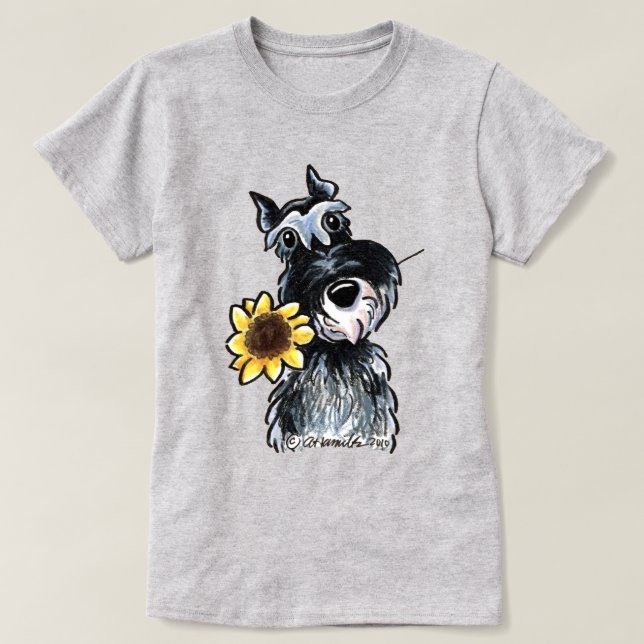 Sunny Schnauzer Classic T-Shirt (Design Front)