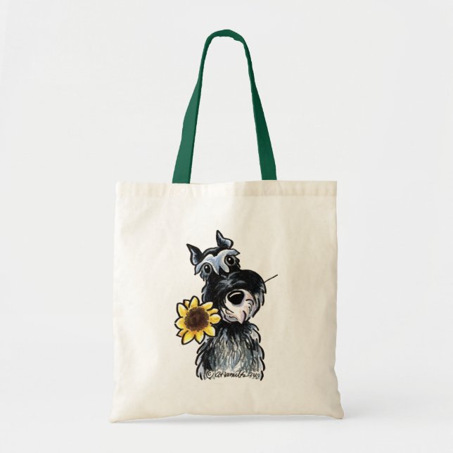 Sunny Schnauzer Classic Tote Bag (Front)