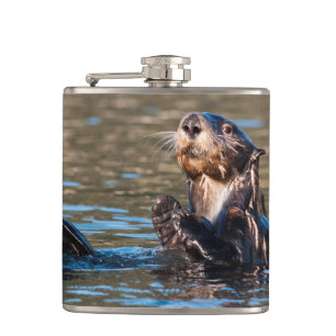Sunny Sea Otter Flask
