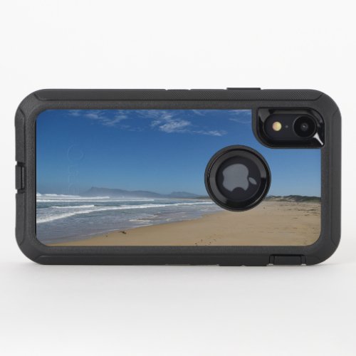 Sunny Seaside Beach Blue Sky Photo OtterBox Defender iPhone XR Case
